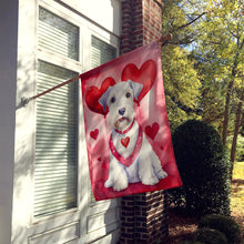 Load image into Gallery viewer, Sealyham Terrier My Valentine House Flag