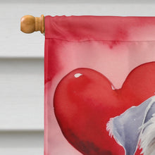 Load image into Gallery viewer, Sealyham Terrier My Valentine House Flag