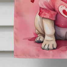 Load image into Gallery viewer, Shar Pei My Valentine House Flag