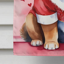 Load image into Gallery viewer, Tibetan Mastiff My Valentine House Flag