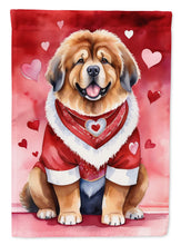 Load image into Gallery viewer, Tibetan Mastiff My Valentine House Flag