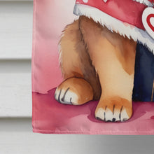 Load image into Gallery viewer, Tibetan Mastiff My Valentine House Flag
