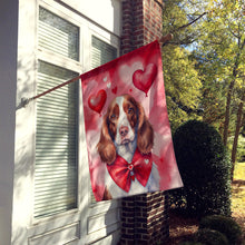 Load image into Gallery viewer, Welsh Springer Spaniel My Valentine House Flag