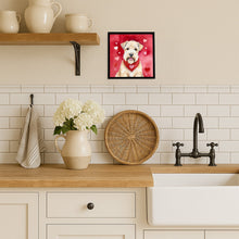 Load image into Gallery viewer, Wheaten Terrier My Valentine Framed Metal Print