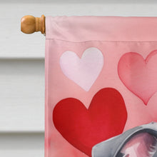 Load image into Gallery viewer, Whippet My Valentine House Flag