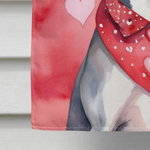 Load image into Gallery viewer, Whippet My Valentine House Flag