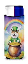 Load image into Gallery viewer, Akita St Patrick's Day Slim Can Huggers – Fun, Functional Drink Coolers for Every Occasion