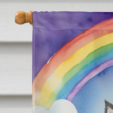 Load image into Gallery viewer, Alaskan Klee Kai St Patrick's Day House Flag