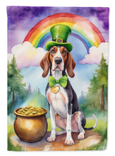Load image into Gallery viewer, American English Coonhound St Patrick's Day House Flag