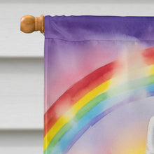 Load image into Gallery viewer, American Eskimo St Patrick's Day House Flag