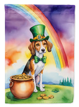 Load image into Gallery viewer, American Foxhound St Patrick's Day House Flag