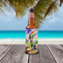 Load image into Gallery viewer, American Hairless Terrier St Patrick's Day Slim Can Huggers – Fun, Functional Drink Coolers for Every Occasion