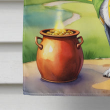 Load image into Gallery viewer, Australian Cattle Dog St Patrick's Day House Flag