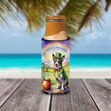 Load image into Gallery viewer, Australian Cattle Dog St Patrick's Day Slim Can Huggers – Fun, Functional Drink Coolers for Every Occasion