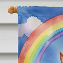 Load image into Gallery viewer, Basenji St Patrick's Day House Flag