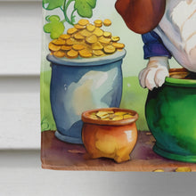 Load image into Gallery viewer, Basset Hound St Patrick's Day House Flag