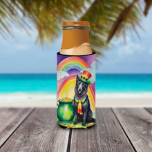 Load image into Gallery viewer, Belgian Sheepdog St Patrick's Day Slim Can Huggers – Fun, Functional Drink Coolers for Every Occasion