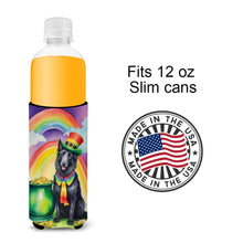 Load image into Gallery viewer, Belgian Sheepdog St Patrick's Day Slim Can Huggers – Fun, Functional Drink Coolers for Every Occasion