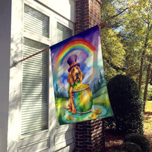 Load image into Gallery viewer, Bloodhound St Patrick's Day House Flag