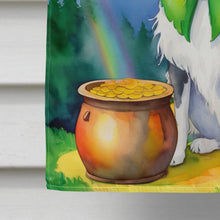 Load image into Gallery viewer, Borzoi St Patrick's Day House Flag