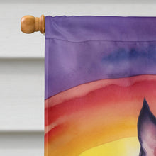 Load image into Gallery viewer, Boston Terrier St Patrick's Day House Flag