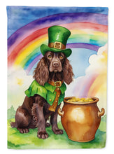 Load image into Gallery viewer, Boykin Spaniel St Patrick's Day House Flag