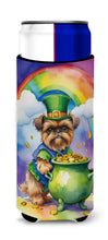 Load image into Gallery viewer, Brussels Griffon St Patrick's Day Slim Can Huggers – Fun, Functional Drink Coolers for Every Occasion