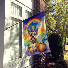 Load image into Gallery viewer, Cairn Terrier St Patrick's Day House Flag