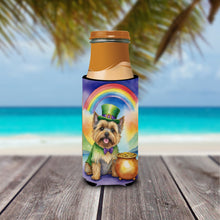 Load image into Gallery viewer, Cairn Terrier St Patrick's Day Slim Can Huggers – Fun, Functional Drink Coolers for Every Occasion