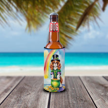 Load image into Gallery viewer, Cavalier Spaniel St Patrick's Day Slim Can Huggers – Fun, Functional Drink Coolers for Every Occasion