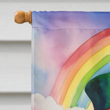 Load image into Gallery viewer, Chow Chow St Patrick's Day House Flag