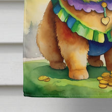 Load image into Gallery viewer, Chow Chow St Patrick's Day House Flag