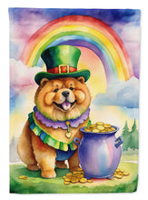 Load image into Gallery viewer, Chow Chow St Patrick's Day House Flag