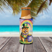 Load image into Gallery viewer, Chow Chow St Patrick's Day Slim Can Huggers – Fun, Functional Drink Coolers for Every Occasion