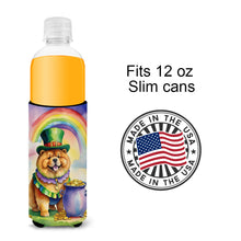 Load image into Gallery viewer, Chow Chow St Patrick's Day Slim Can Huggers – Fun, Functional Drink Coolers for Every Occasion