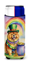 Load image into Gallery viewer, Chow Chow St Patrick's Day Slim Can Huggers – Fun, Functional Drink Coolers for Every Occasion