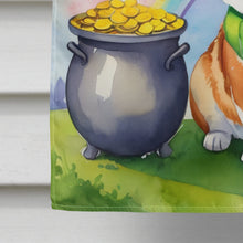 Load image into Gallery viewer, Corgi St Patrick's Day House Flag