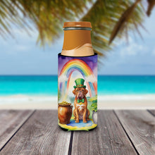 Load image into Gallery viewer, Dogue de Bordeaux St Patrick's Day Slim Can Huggers – Fun, Functional Drink Coolers for Every Occasion