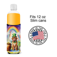 Load image into Gallery viewer, Dogue de Bordeaux St Patrick's Day Slim Can Huggers – Fun, Functional Drink Coolers for Every Occasion