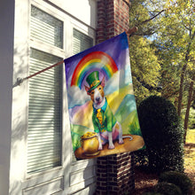 Load image into Gallery viewer, English Bull Terrier St Patrick's Day House Flag