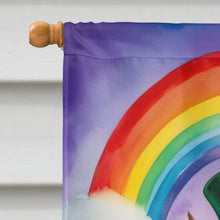 Load image into Gallery viewer, English Bull Terrier St Patrick's Day House Flag