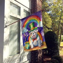 Load image into Gallery viewer, English Bulldog St Patrick's Day House Flag