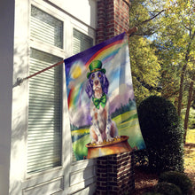 Load image into Gallery viewer, English Setter St Patrick's Day House Flag