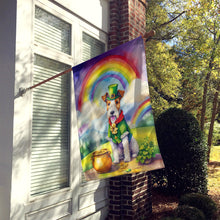 Load image into Gallery viewer, Fox Terrier St Patrick's Day House Flag