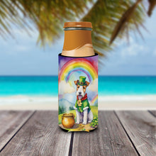 Load image into Gallery viewer, Fox Terrier St Patrick's Day Slim Can Huggers – Fun, Functional Drink Coolers for Every Occasion