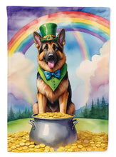 Load image into Gallery viewer, German Shepherd St Patrick's Day House Flag