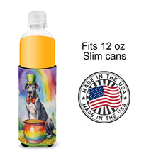 Load image into Gallery viewer, Great Dane St Patrick's Day Slim Can Huggers – Fun, Functional Drink Coolers for Every Occasion