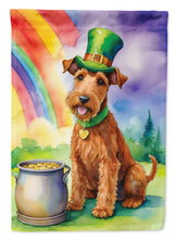 Load image into Gallery viewer, Irish Terrier St Patrick's Day House Flag