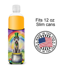 Load image into Gallery viewer, Irish Wolfhound St Patrick's Day Slim Can Huggers – Fun, Functional Drink Coolers for Every Occasion