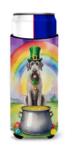 Load image into Gallery viewer, Irish Wolfhound St Patrick's Day Slim Can Huggers – Fun, Functional Drink Coolers for Every Occasion